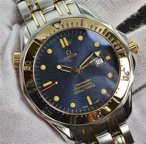 omega men's gold watch